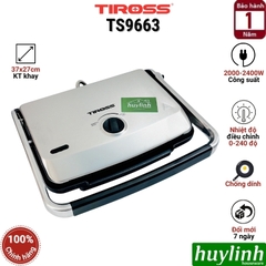 Kẹp - Máy nướng điện đa năng Tiross TS9663 - 2000W