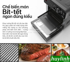 Khay nướng bít-tết (beefsteak) cho nồi chiên 2Good S20 - Olivo AF15