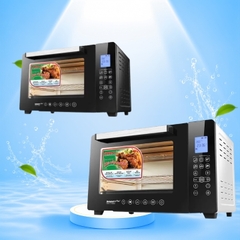 Lò nướng điện tử đối lưu Sanaky VH-5088S2D/N2D - 50 lít - 8 Menu
