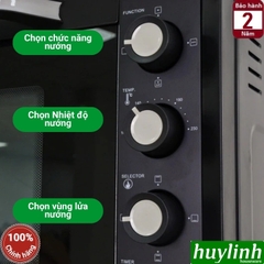 Lò nướng điện đối lưu Sanaky VH-129S2D - VH-129N2D - 120 lít