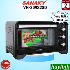Lò nướng đối lưu Sanaky VH-309S2D - 30 lít - 1600W