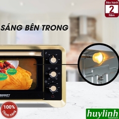 Lò nướng điện đối lưu Sanaky VH-509S2D - VH-509N2D - 50 lít - 2000W - 6 chức năng