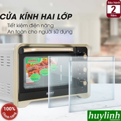 Lò nướng điện đối lưu Sanaky VH-509S2D - VH-509N2D - 50 lít - 2000W - 6 chức năng