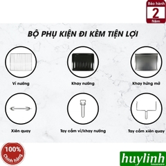 Lò nướng điện đối lưu Sanaky VH-509S2D - VH-509N2D - 50 lít - 2000W - 6 chức năng
