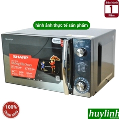 Lò vi sóng cơ 20 lít Sharp R-2046FB-BK - 800W - 3 mức công suất