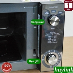 Lò vi sóng cơ 20 lít Sharp R-2046FB-BK - 800W - 3 mức công suất