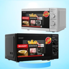 Lò vi sóng cơ 21 lít Sharp R-211TV-BK/SL - 800W - Sản xuất Thái Lan