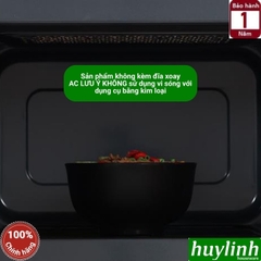 Lò vi sóng có nướng 25 lít Sharp R-G2545FBC-BK - 25 lít - 8 chức năng