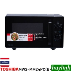 Lò Vi Sóng Toshiba MW2-MM24PC(BK) - 24 Lít - Made In Thai Lan