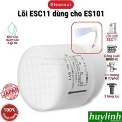 Lõi Lọc Cleansui ESC11 Dùng Cho Thiết Bị Lọc Vòi Sen Tắm ES101 - Made In Japan
