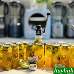 Lon nhựa PET nắp nhôm xé Unibar size 330 - 500 - 700ml dùng cho UB-1S