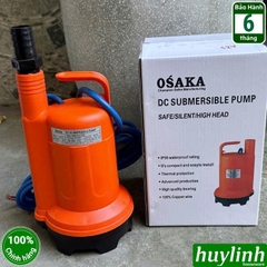 Máy bơm chìm chống ngập Osaka - DC 12V - 250W - Cánh nhựa - ZQB25-JY-250