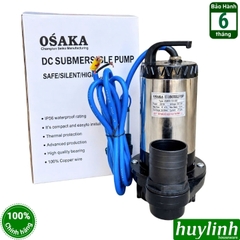 Máy bơm chìm chống ngập Osaka - DC 12V - 330W - Cánh nhựa - ZQB50-12-330