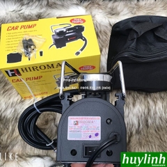 Máy bơm lốp mini ô tô Hiroma DHL-0312 - 12V