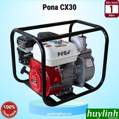 Máy bơm nước chạy xăng 4 thì Pona CX30 - 6.5hp