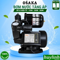 Máy bơm nước tăng áp tự động Osaka PZB-150 - PZB-200 - PZB-300 (150W - 200W - 300W)