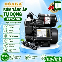 Máy bơm nước tăng áp tự động Osaka PZB-150 - PZB-200 - PZB-300 (150W - 200W - 300W)