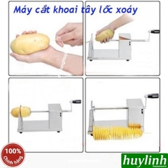 Máy làm khoai tay lốc xoáy