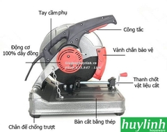 Máy cắt sắt Makute CM005 - 2000W - 355mm