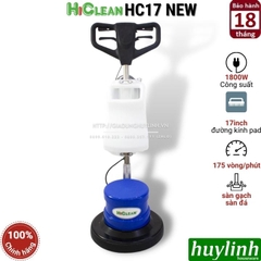 Máy Chà Sàn Tạ Đánh Bóng Công Nghiệp Hiclean HC17 New