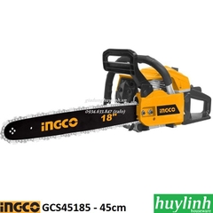 Máy cưa xích chạy xăng Ingco GCS45185 - 45cm - 1.8kW