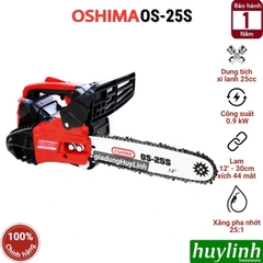 Máy cưa xích chạy xăng Oshima OS-25S - 30cm