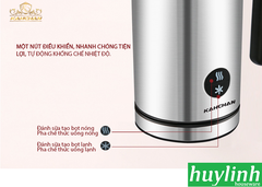 Máy đánh sữa tạo bọt Kahchan EP2188 - Máy pha cacao