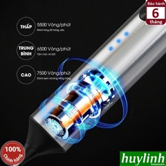 Máy đánh tạo bọt cà phê dùng pin Perfect PF-B21 - 2 đầu đánh - 3 tốc độ