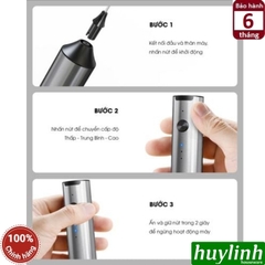 Máy đánh tạo bọt cà phê dùng pin Perfect PF-B21 - 2 đầu đánh - 3 tốc độ