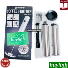 Máy đánh tạo bọt cà phê dùng pin Uniblend DC-201 - 2 đầu đánh bọt và đánh trứng