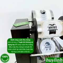Máy dập ép miệng cốc ly bán tự động ETON ET-A1 [Tự động dập nắp - tự động cuộn màng]
