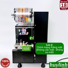 Máy dập nắp cốc khổng lồ tự động Yubann YB-120A - máy ép miệng ly 1 lít
