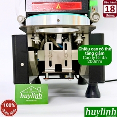 Máy dập nắp cốc khổng lồ tự động Yubann YB-120A - máy ép miệng ly 1 lít