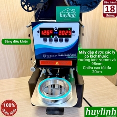 Máy dập nắp cốc tự động Yubann YB-88A - Máy ép miệng ly 700ml