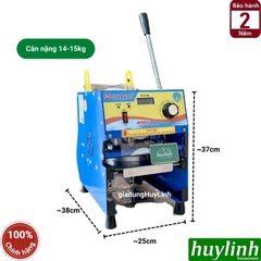 Máy ép miệng ly tự cuộn màng NT-One X10B1 (Newtech) - Máy dập ly nước mía 1000ml