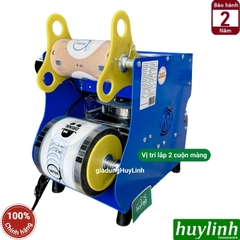 Máy ép miệng ly tự cuộn màng NT-One X10B1 (Newtech) - Máy dập ly nước mía 1000ml