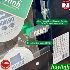 Máy ép miệng ly tự động NT-One X10 PRO (Newtech) - Máy dập ly nước mía 1000ml