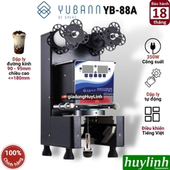 Máy dập nắp cốc tự động Yubann YB-88A - Máy ép miệng ly 700ml