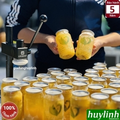 Máy dập nắp lon chuyên dụng Unibar UB-1S - sử dụng lon 350 - 500 - 700ml