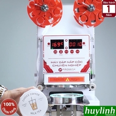 Máy dập nắp cốc - miệng ly tự động Promax PA-SM95