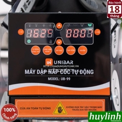 Máy dập ép miệng cốc ly tự động Unibar UB-99