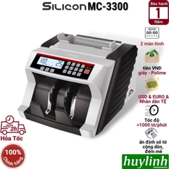 Máy Đếm Tiền Thế Hệ Mới Silicon MC-3300