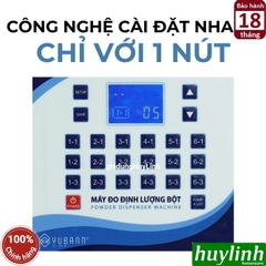 Máy đo định lượng bột Yubann YB-PD35L - 18 mức định lượng