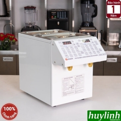Máy đo - định lượng đường - sữa đặc 2 ngăn Unibar UBS-26 - 5 lít + 5 lít