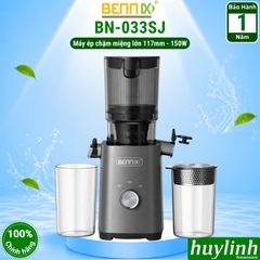 Máy ép chậm Bennix BN-033SJ - động cơ AC 150W - Miệng lớn 117mm