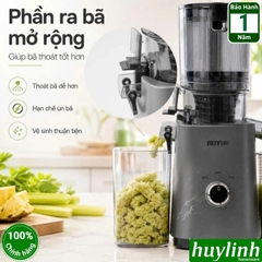 Máy ép chậm Bennix BN-033SJ - động cơ AC 150W - Miệng lớn 117mm