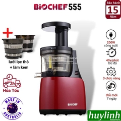 Máy ép trái cây chậm Biochef 555 - Australia - Bảo hành 15 năm