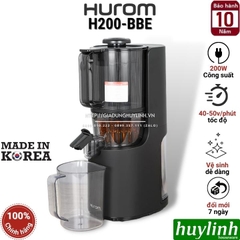 Máy ép chậm Hàn Quốc Hurom H200 [H200-DBE - H200-BBE] - Hàng chính hãng Hurom Việt Nam