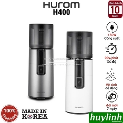 Máy ép chậm Hàn Quốc Hurom H400 - Hàng chính hãng Hurom Việt Nam