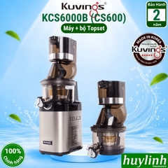 Máy ép trái cây chậm Kuvings Chef KCS6000B [tên cũ CS600] - Phù hợp cho quán
